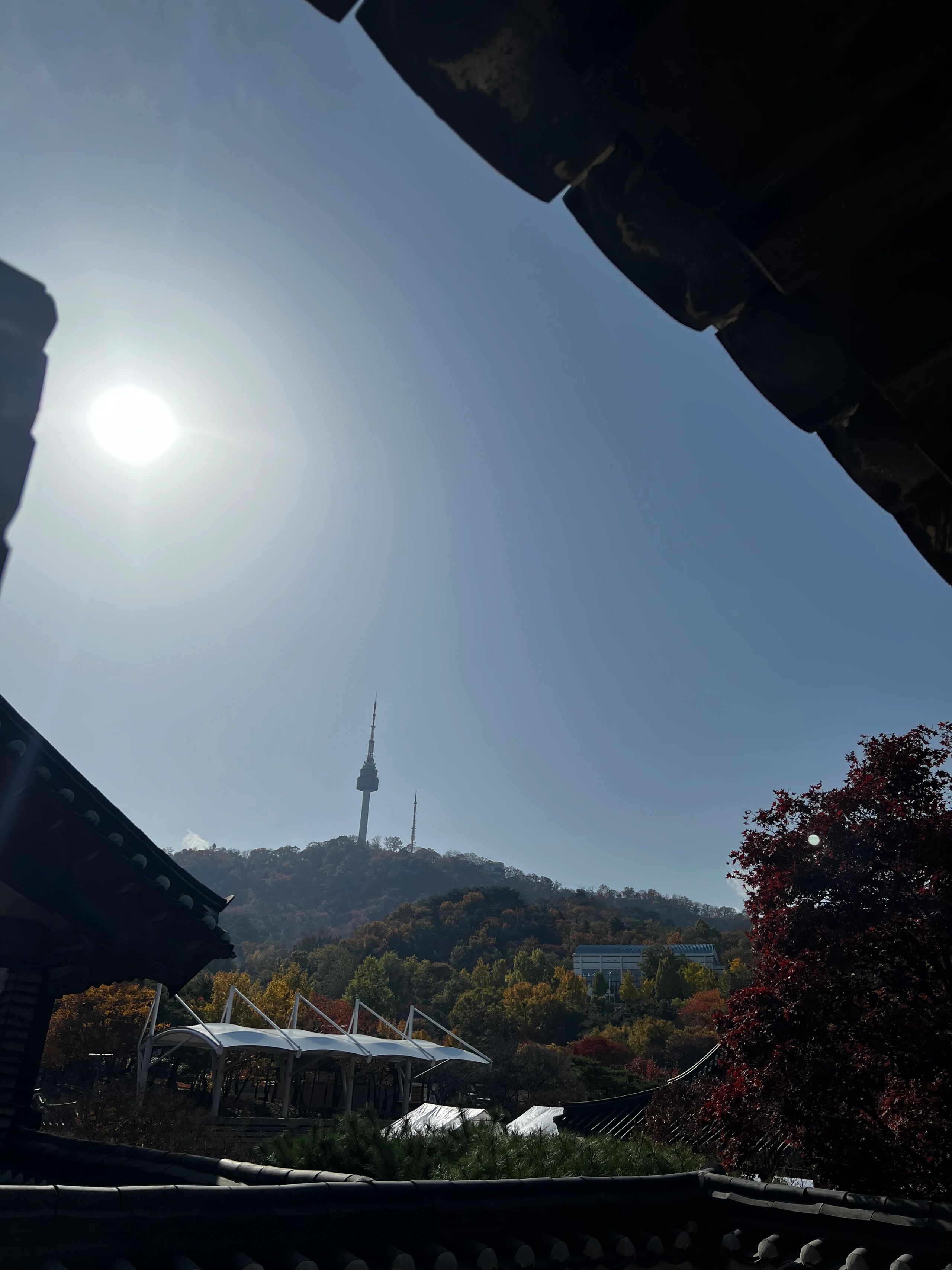 Namsan in the Distance